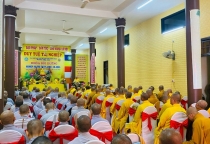 Quảng Ngãi: Ban Trị sự GHPGVN tỉnh tổ chức khóa Bồi dưỡng Nghiệp vụ trụ trì PL.2568