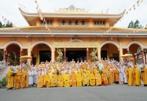 Ban Hoằng pháp, Ban Kinh tế -Tài chính T.Ư thăm cúng dường trường hạ tỉnh An Giang và Kiên Giang