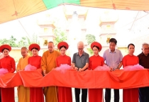 Hải Phòng: Lễ An vị long cốt ngôi Đại hùng Bảo điện chùa Phúc Sen (chùa Bòng)