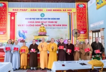 Quảng Nam: Ban Trị sự PG tỉnh tổ chức sinh hoạt Tăng sự và Bồi dưỡng Nghiệp vụ trụ trì năm 2024