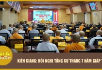 [Video] Kiên Giang: Hội nghị Tăng sự tháng 7 năm Giáp Thìn