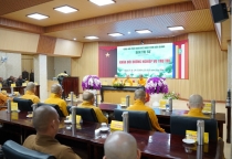 Kiên Giang: Khai giảng khóa Tập huấn Nghiệp vụ Trụ trì và Tập huấn Hoằng pháp viên Phật tử năm 2024