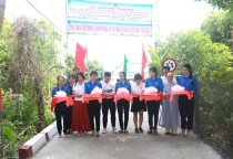 Đồng Tháp: Lễ khánh thành cầu Sứ Mệnh Kim Cương 8 