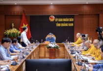 Quảng Nam: Họp thống nhất nội dung hội thảo về Di sản Văn hóa Phật giáo Phật viện Đồng Dương