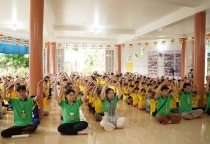 Đồng Tháp: Tịnh xá Ngọc Phước khai mạc khóa tu mùa hè “Hoa từ bi” lần thứ 13