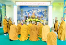 Bình Dương: Lễ Húy kỵ lần thứ 73 Tổ khai sơn chùa Thiên Chơn