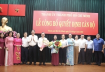 Chủ tịch UBMTTQVN TP.HCM Trần Kim Yến giữ chức Chủ nhiệm Ủy ban Kiểm tra Thành ủy TP.HCM