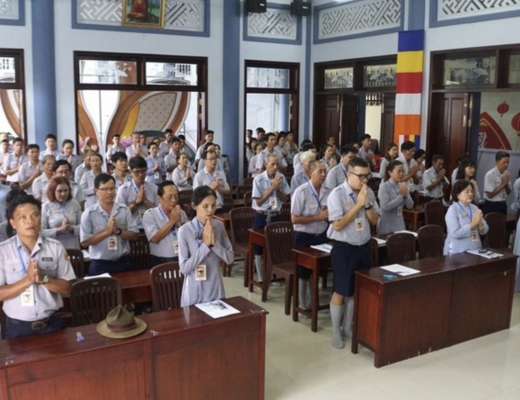 BR-VT: Phân ban Gia đình Phật tử tỉnh khai giảng năm thứ 2 bậc Lực VI - Khu vực V