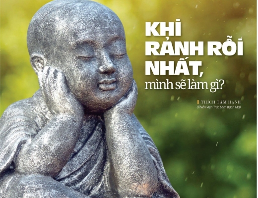 Khi rảnh rỗi nhất, mình sẽ làm gì? 